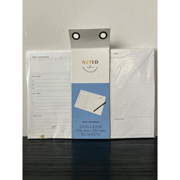 Noted by Post-It Daily/Weekly Calendar Sheets + 18ct Sharpie Permanent Markers - Picture 4 of 8